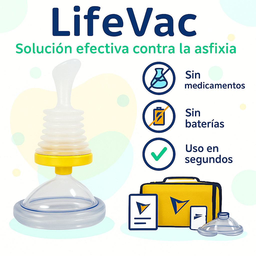 LifeVac™ El dispositivo que salva vidas en segundos