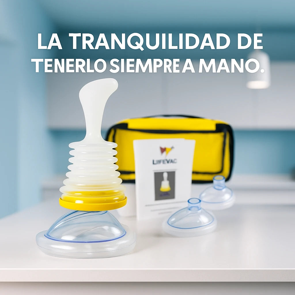 LifeVac™ El dispositivo que salva vidas en segundos
