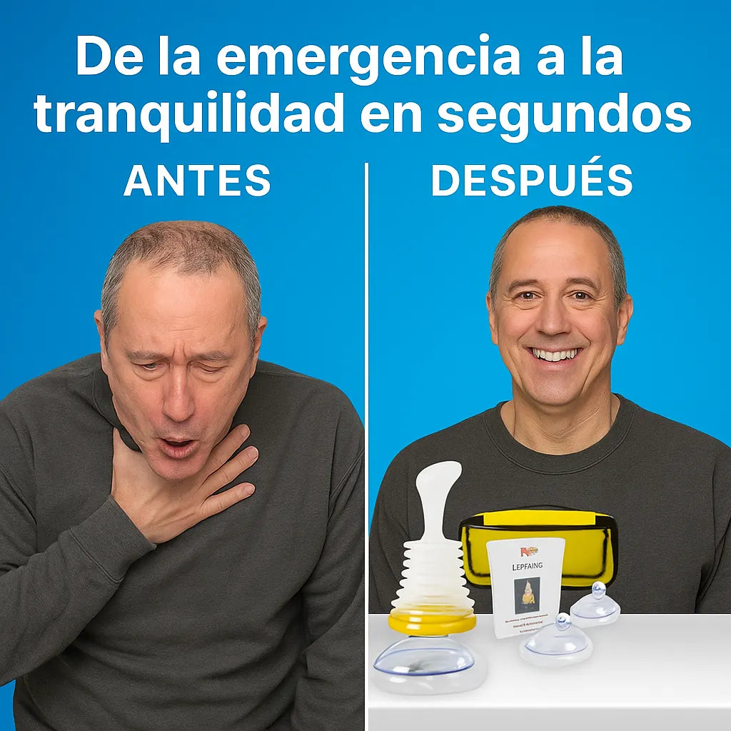 LifeVac™ El dispositivo que salva vidas en segundos